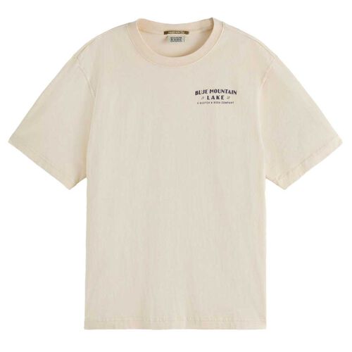 Scotch & Soda Washed Artwork Loose T-Shirt